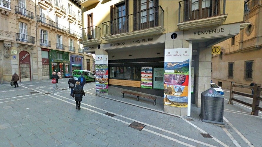 La Oficina de Turismo de Pamplona.