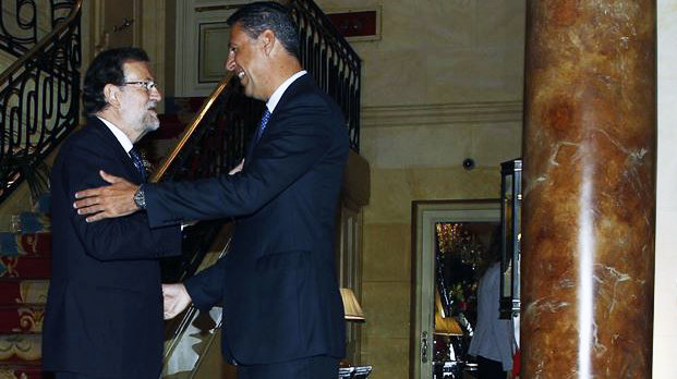 Rajoy y García Albiol. (EP).