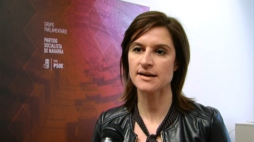 La portavoz de igualdad del PSN, Nuria Medina.