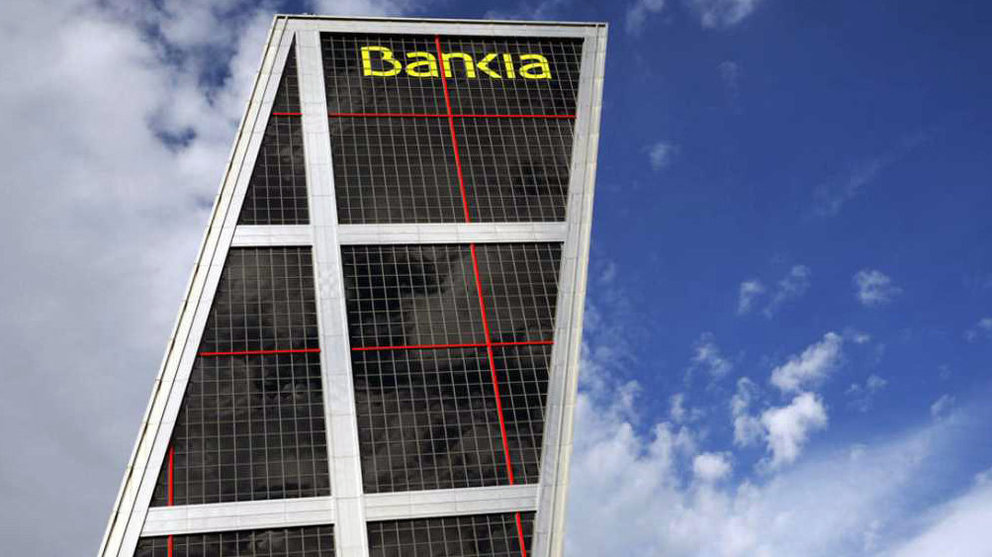 Edificio de Bankia en Madrid.