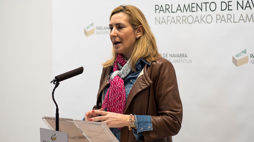 Comparecencia parlamentaria de Ana Beltrán (PP). PABLO LASAOSA 2