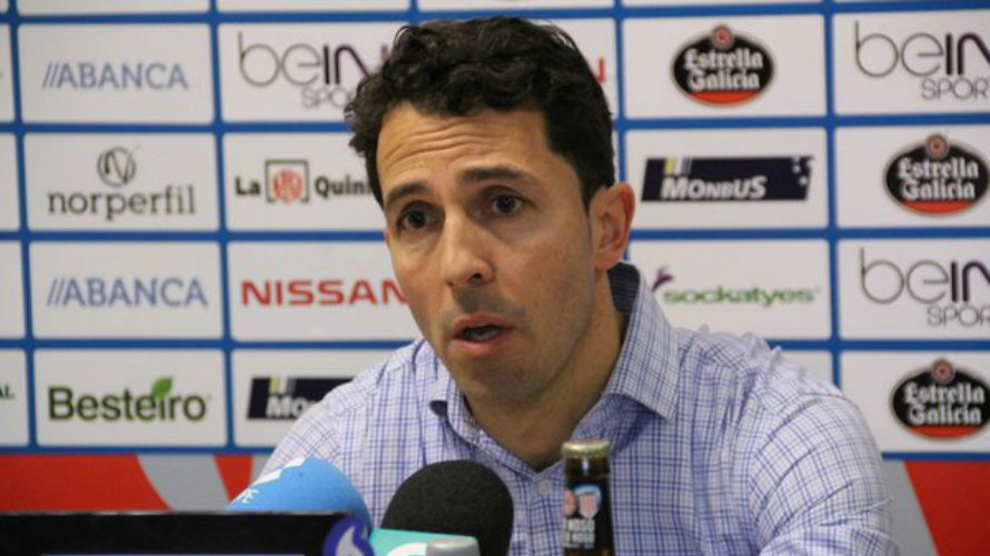 José Durán es el entrenador del CD Lugo.