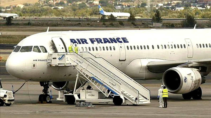 Avión de la aerolínea Air France. EFE Archivo