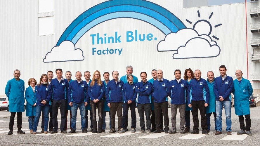 Embajadores Think Blue. Factory. y coordinadores Medio Ambiente