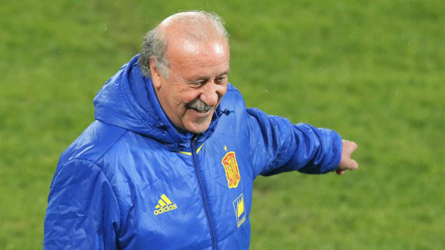 Vicente del Bosque es el entrenador de la selección española. Efe.