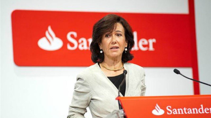 Ana Patricia Botín, presidenta del Banco Santander. EFE