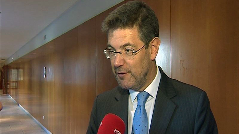 El ministro de Justicia en funciones, Rafael Catalá (EP).