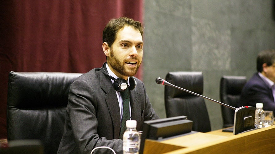 Sergio Sayas, parlamentario de UPN.