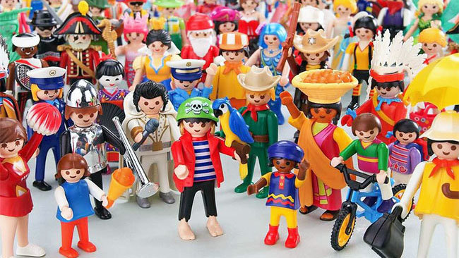 Los de Playmobil celebran los 40 años de su conquista España