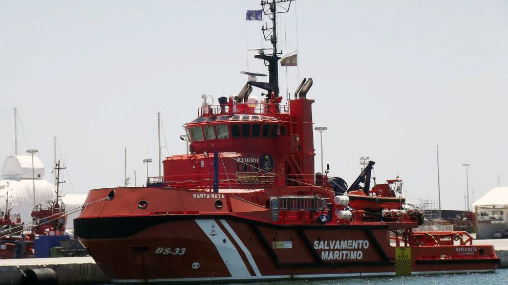 Barco de Salvamento Marítimo.