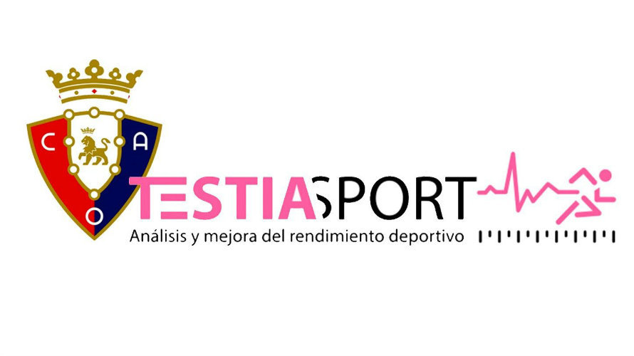 Acuerdo entre Osasuna y la empresa de preparación física Testia Sport.