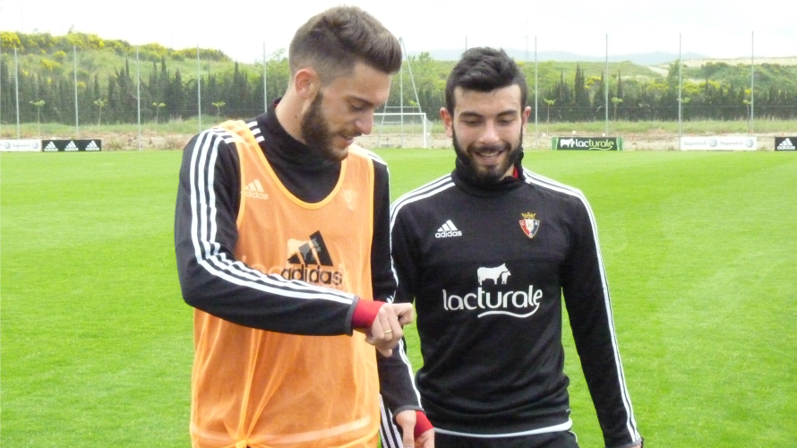 Torres y José García en Tajonar.