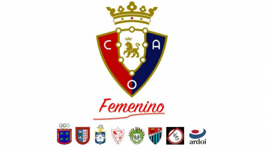 Logotipo de la sección de fútbol femenino de Osasuna.