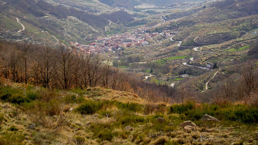 Valle de Jerte en Cáceres, donde tuvo lugar el suceso.