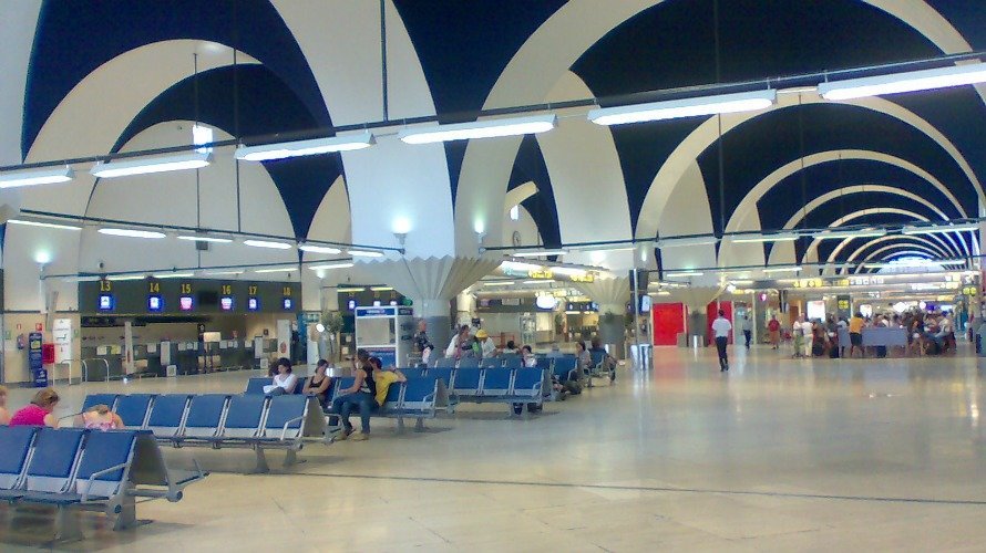 Imagen del aeropuerto de Sevilla. 