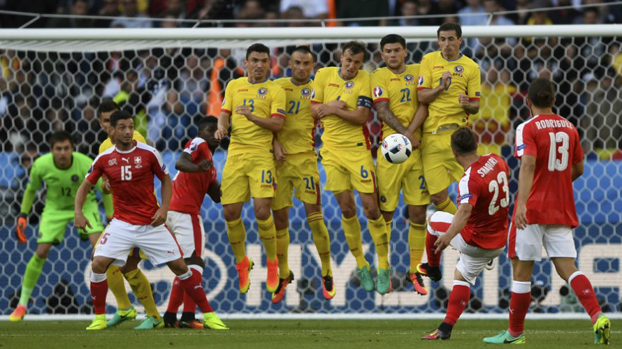 Partido Suiza - Rumanía (1-1). Foto Uefa.com