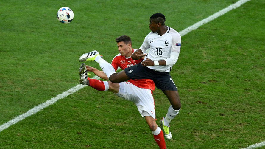 Empate sin goles entre Francia y Suiza. Foto Uefa.com
