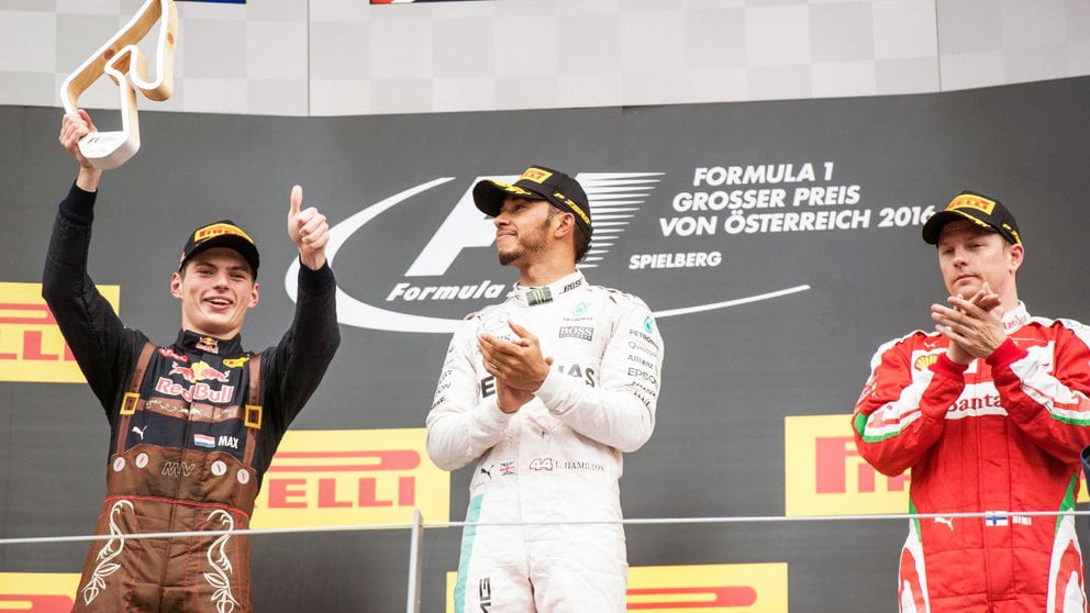 Lewis Hamilton gana el GP de Austria.