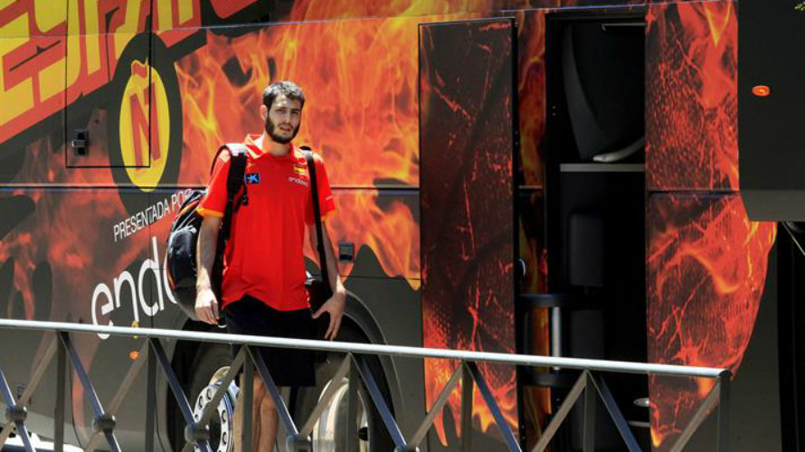 Álex Abrines es alero de la selección española de baloncesto. Efe.