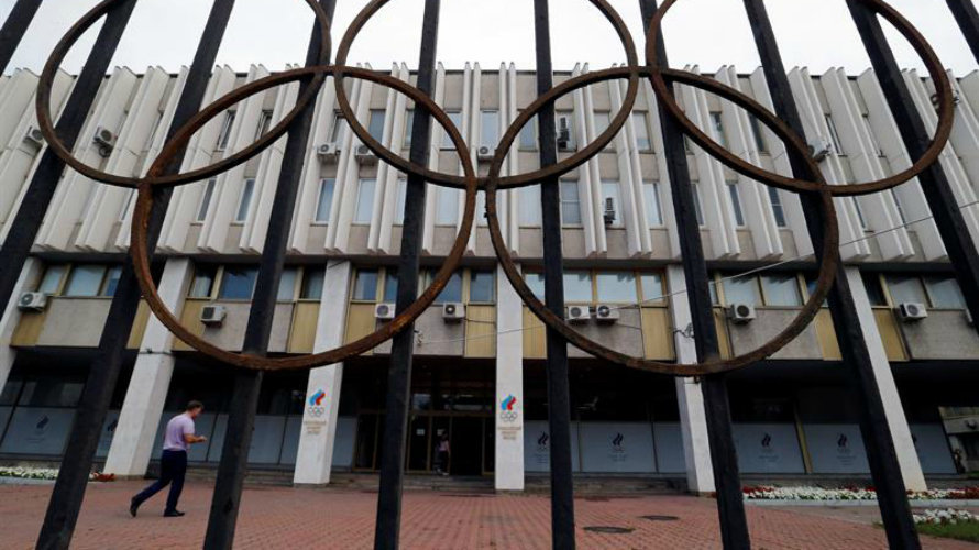 Sede del Comité Olímpico Ruso. Efe.
