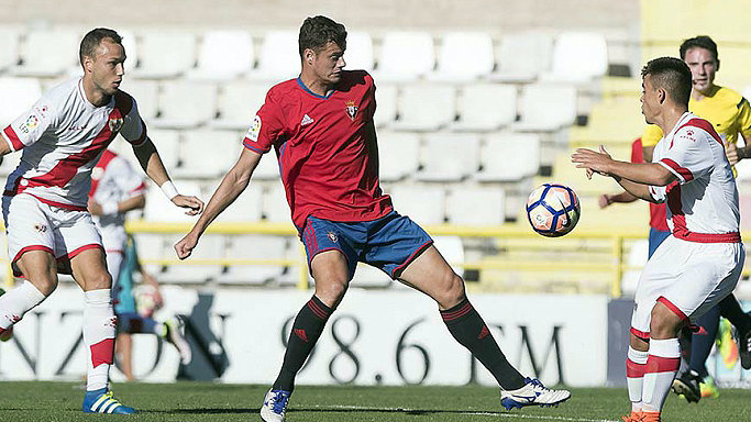 Partido amistoso jugado en Burgos entre Osasuna y Rayo Vallecano con derrota rojilla por 1-5. FOTO - CA OSASUNA (5)