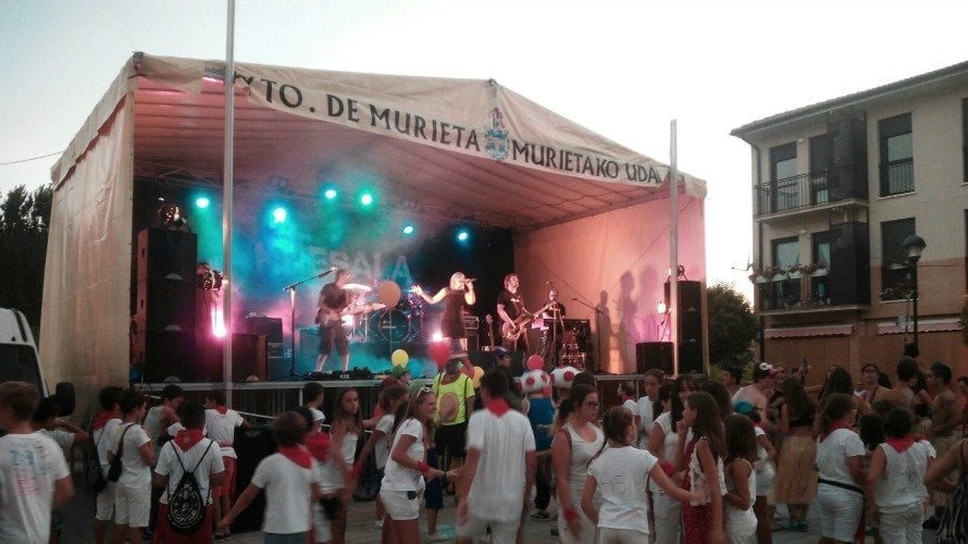 Murieta celebra su inicio de las fiestas patronales.