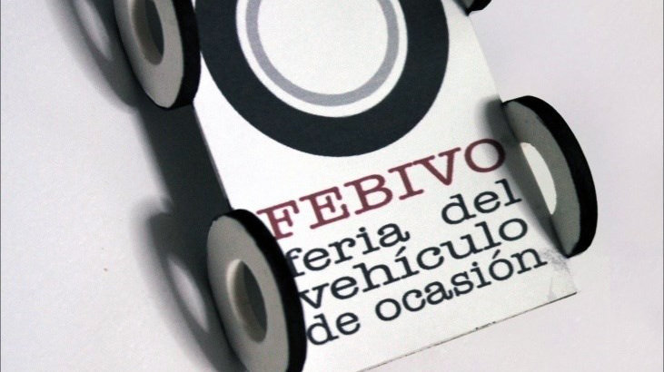 El navarro Iñaki Fernández, autor del cartel anunciador de la XXI Feria del Vehículo de Ocasión de Binéfar BINÉFAR (HUESCA) (EP).