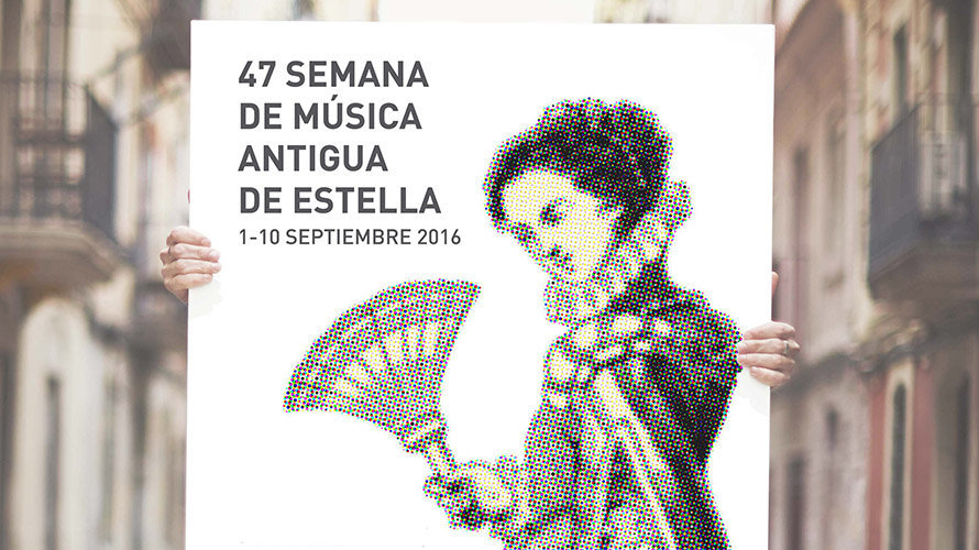Cartel de la Semana de Música Antigua de Estella