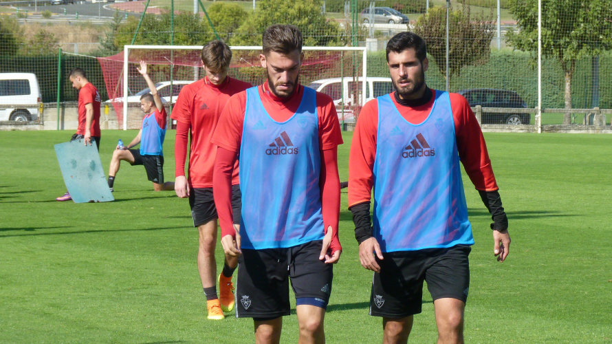 Roberto Torres y Fran Mérida en Tajonar.
