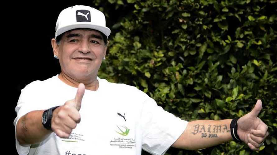 Diego Armando Maradona. Efe.