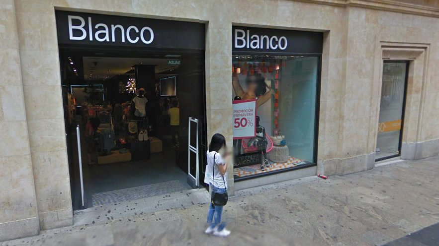 Una de las más de 100 tiendas de Blanco repartidas por toda España