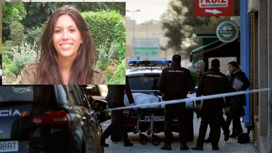 Ana María, la joven asesinada en el portal de su casa en Vigo. EFE