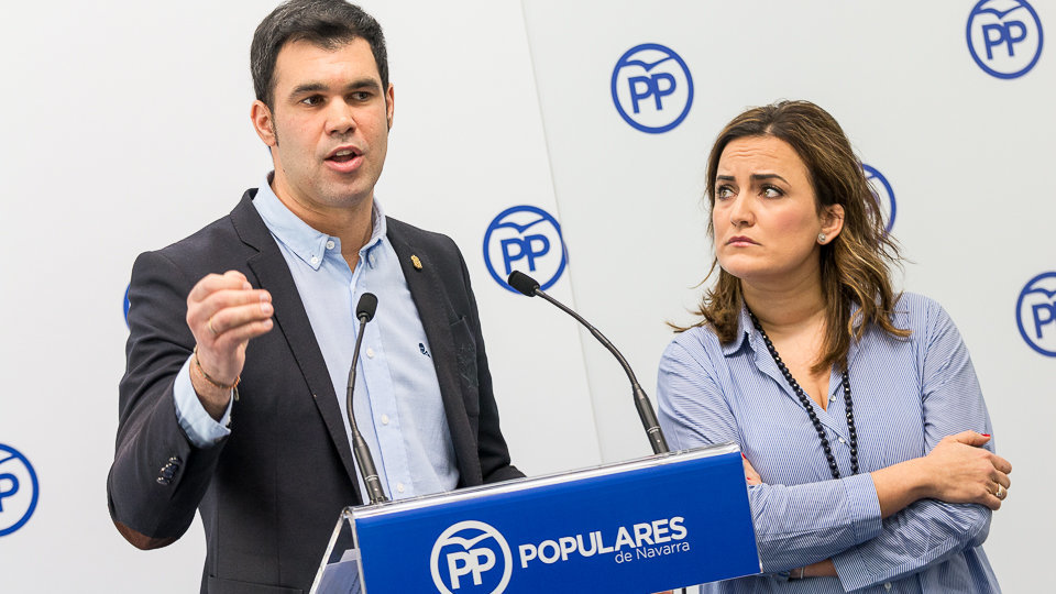 El PPN hace un balance del año en materia de educación y adelanta los objetivos para 2017, con la presencia de José García y Cristina Sanz. IÑIGO ALZUGARAY