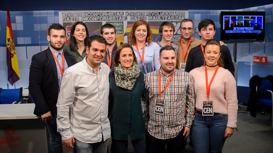 Clausura del Congreso de Juventudes Socialistas de Navarra (JSN). PABLO LASAOSA 20
