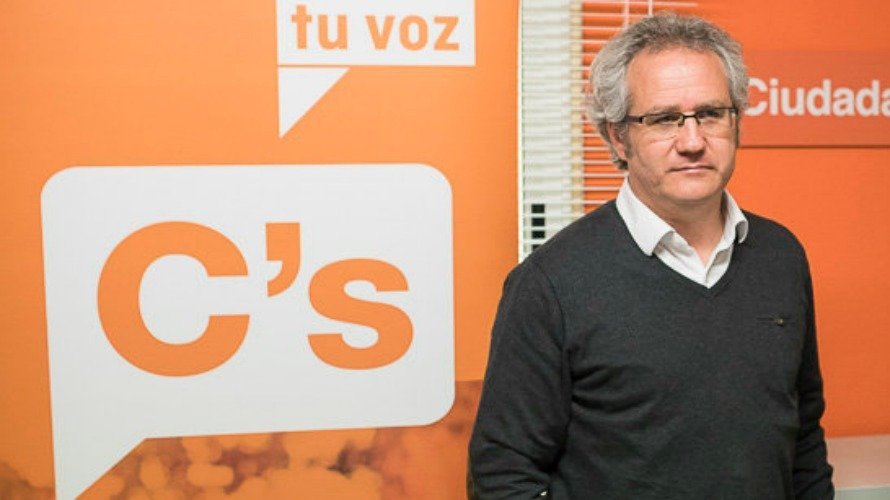 El portavoz de Ciudadanos Navarra, Carlos Pérez-Nievas.