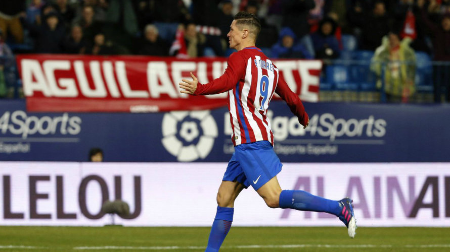 Fernando Torres ha doblete ante el Leganés. Lfp.
