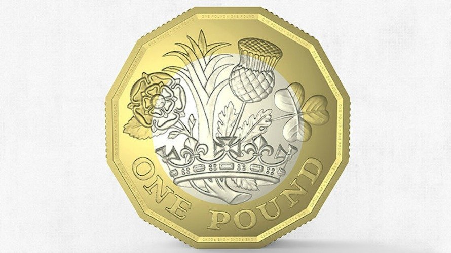 Nueva libra de Reino Unido.