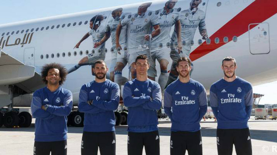 Foto web oficial del Real Madrid.