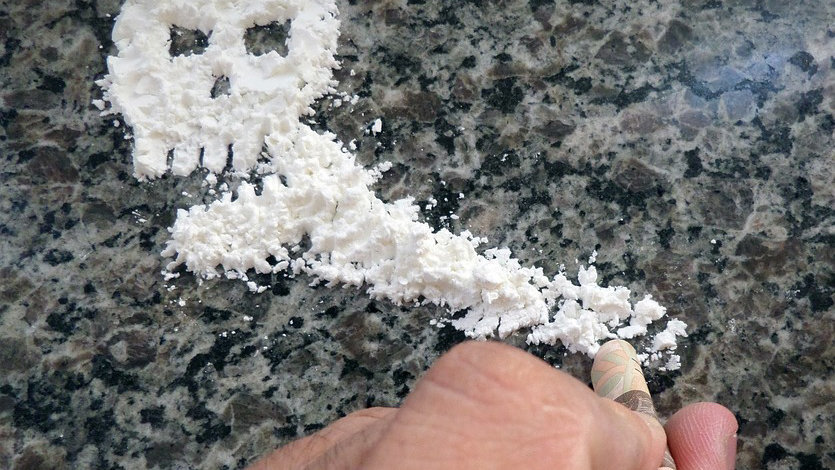 Cocaína sobre una encimera dispuesta para ser esnifada ARCHIVO