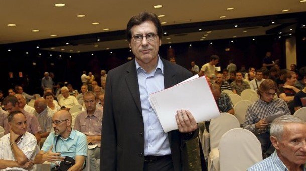 Javier Zabaleta fue presidente de la gestora de Osasuna. EFE