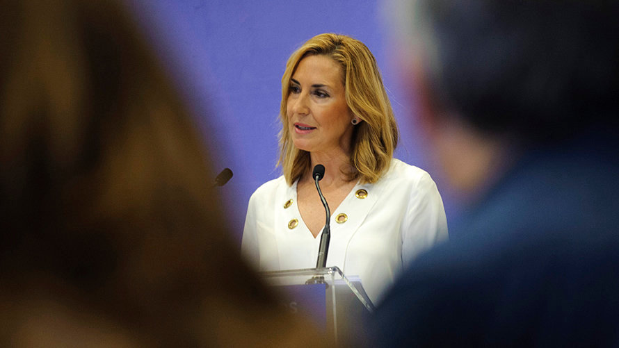El PP de Navarra celebra su Primer Comité Ejecutivo presidido por la nueva presidenta del partido Ana Beltrán. MIGUEL OSÉS_4