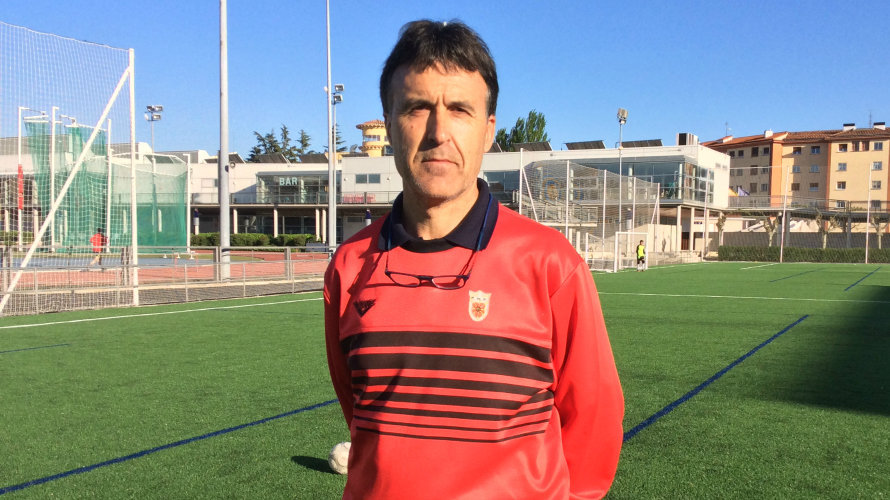 el entrenador navarro de fútbol José Luis Satrústegui.