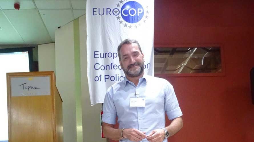 Javier Ojer de CCOO en Malta. CCOO