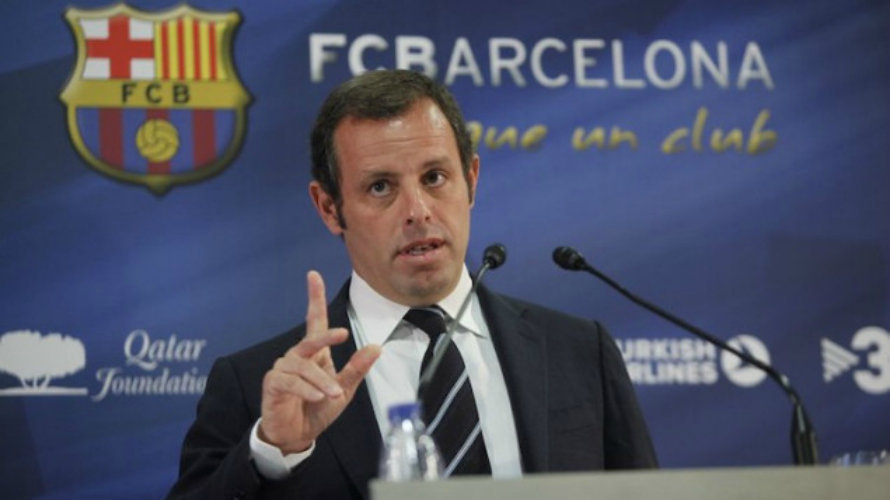 Sandro Rosell fue vicepresidente del FC Barcelona. Efe.
