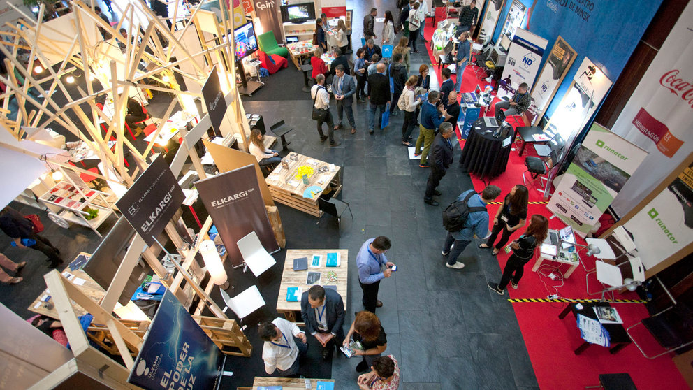 Feria de Innovación y Emprendimiento Innovaction Week celebrada en Baluarte, en Pamplona