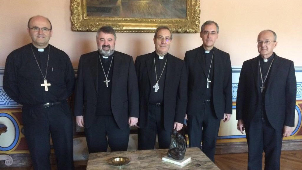 Reunión obispos de la provincia eclesiástica de Pamplona.