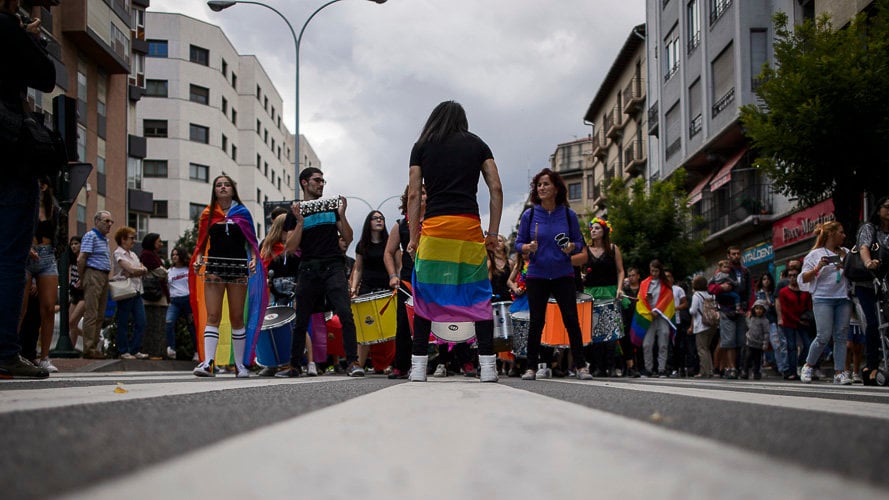 manifestación con motivo del Día Internacional del Orgullo LGTBIQ. PABLO LASAOSA 06