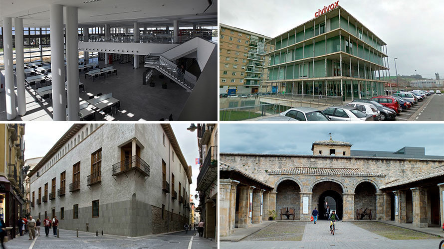 Algunos de los servicios municipales más usados que experimentarán cambios de horarios por San Fermín y el verano.