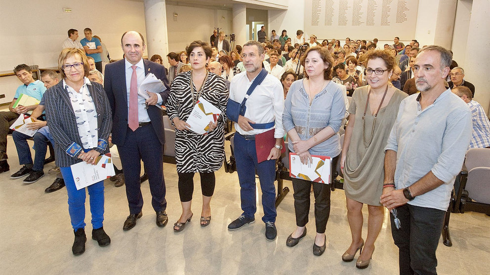 Presentación del Plan Estratégico de Formación profesional con la presencia de María Solana, Manu Ayerdi, Miguel Laparra e Isabel Tejerina.