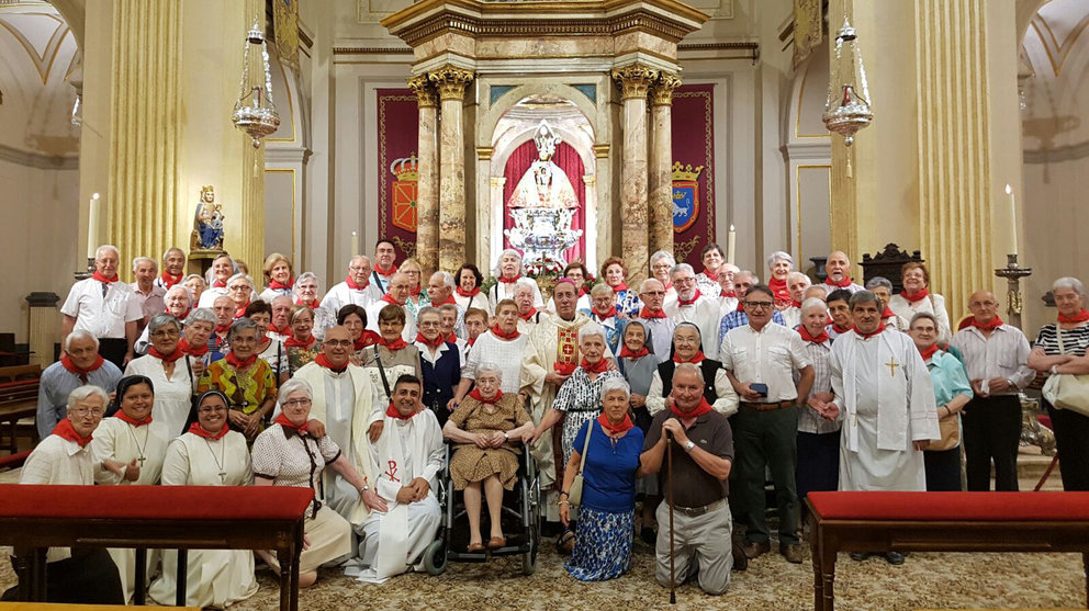 Encuentro de misioneros en la capila de San Fermín